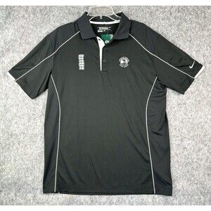 Nike Golf Tour Performance Black Dri-Fit Polo Shirt Women’s Large Pebble Beach
